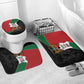 Kenya 254 Bathroom Set Kenyan Flag Map Double Lion Shield