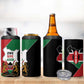 Kenya 254 4 in 1 Can Cooler Tumbler Kenyan Flag Map Double Lion Shield - African Pride