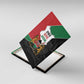 Kenya 254 Canvas Wall Art Kenyan Flag Map Double Lion Shield - African Pride