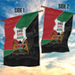 Kenya 254 Garden Flag Kenyan Flag Map Double Lion Shield - African Pride
