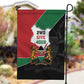 Kenya 254 Garden Flag Kenyan Flag Map Double Lion Shield - African Pride