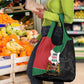 Kenya 254 Grocery Bag Kenyan Flag Map Double Lion Shield - African Pride