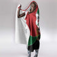 Kenya 254 Hooded Blanket Kenyan Flag Map Double Lion Shield - African Pride