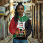 Kenya 254 Hoodie Kenyan Flag Map Double Lion Shield - African Pride