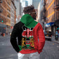 Kenya 254 Hoodie Kenyan Flag Map Double Lion Shield - African Pride