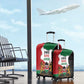 Kenya 254 Luggage Cover Kenyan Flag Map Double Lion Shield - African Pride