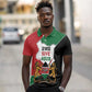Kenya 254 Polo Shirt Kenyan Flag Map Double Lion Shield - African Pride