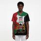 Kenya 254 Scrub Top Kenyan Flag Map Double Lion Shield