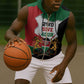 Kenya 254 Sleeveless Zip Hoodie Kenyan Flag Map Double Lion Shield - African Pride