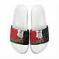 Kenya 254 Slide Sandals Kenyan Flag Map Double Lion Shield