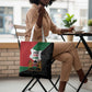 Kenya 254 Tote Bag Kenyan Flag Map Double Lion Shield