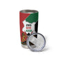 Kenya 254 Tumbler Cup Kenyan Flag Map Double Lion Shield - African Pride