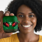 Custom Cricket Africa Kenya AirPods Case Green Lion Head Kenyan Pattern