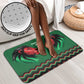 Custom Cricket Africa Kenya Bathroom Set Green Lion Head Kenyan Pattern