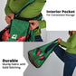 Custom Cricket Africa Kenya Grocery Bag Green Lion Head with Kenyan Pattern - African Pride