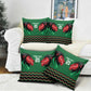 Custom Cricket Africa Kenya Pillow Cover Green Lion Head Kenyan Pattern