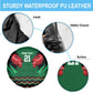 Custom Cricket Africa Kenya Spare Tire Cover Green Lion Head with Kenyan Pattern - African Pride