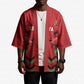 Custom Cricket Africa Kenya Kimono Red Lion Head Kenyan Pattern