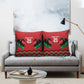 Custom Cricket Africa Kenya Pillow Cover Red Lion Head Kenyan Pattern