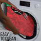 Personalized Kenya Maasai Shield Bathroom Set Green Red Kenyan Lion Half Style