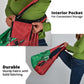 Personalized Kenya Maasai Shield Grocery Bag Green Red Kenyan Lion Half Style - African Pride