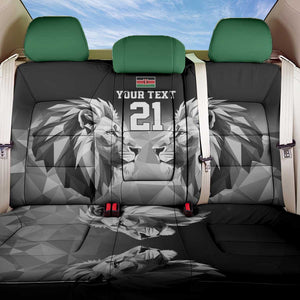 Custom Rugby Africa Kenya Back Car Seat Cover Black Kenyan 22-23 Motif - African Pride