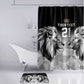 Custom Rugby Africa Kenya Bathroom Set Black Kenyan 22-23 Motif