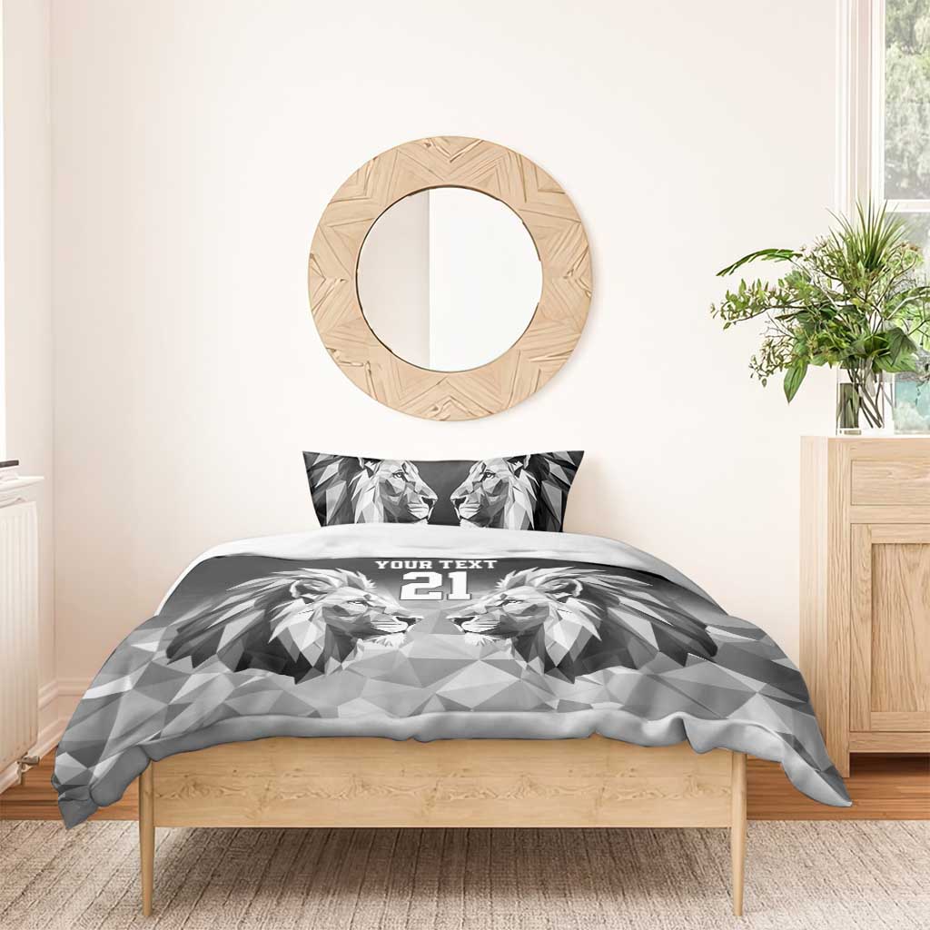 Custom Rugby Africa Kenya Bedding Set Black Kenyan 22-23 Motif - African Pride