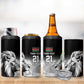 Custom Rugby Africa Kenya 4 in 1 Can Cooler Tumbler Black Kenyan 22-23 Motif - African Pride