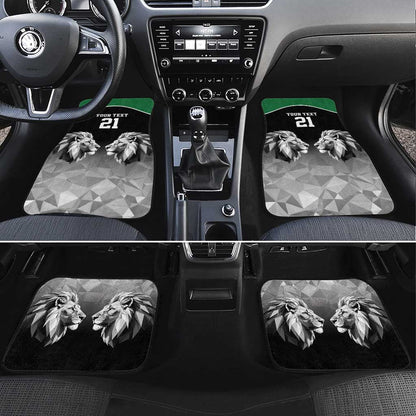 Custom Rugby Africa Kenya Car Mats Black Kenyan 22-23 Motif - African Pride