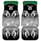 Custom Rugby Africa Kenya Car Mats Black Kenyan 22-23 Motif - African Pride