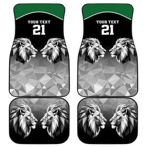 Custom Rugby Africa Kenya Car Mats Black Kenyan 22-23 Motif - African Pride