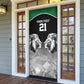 Custom Rugby Africa Kenya Door Cover Black Kenyan 22-23 Motif