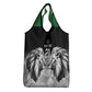 Custom Rugby Africa Kenya Grocery Bag Black Kenyan 22-23 Motif - African Pride