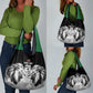 Custom Rugby Africa Kenya Grocery Bag Black Kenyan 22-23 Motif - African Pride