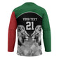 Custom Rugby Africa Kenya Hockey Jersey Black Kenyan 22-23 Motif