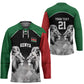 Custom Rugby Africa Kenya Hockey Jersey Black Kenyan 22-23 Motif