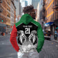 Custom Rugby Africa Kenya Hoodie Black Kenyan 22-23 Motif - African Pride