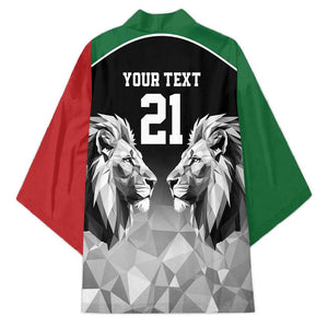 Custom Rugby Africa Kenya Kimono Black Kenyan 22-23 Motif