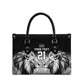 Custom Rugby Africa Kenya Leather Bag Black Kenyan 22-23 Motif