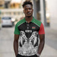 Custom Rugby Africa Kenya Polo Shirt Black Kenyan 22-23 Motif - African Pride