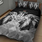 Custom Rugby Africa Kenya Quilt Bed Set Black Kenyan 22-23 Motif - African Pride