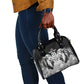 Custom Rugby Africa Kenya Shoulder Handbag Black Kenyan 22-23 Motif - African Pride