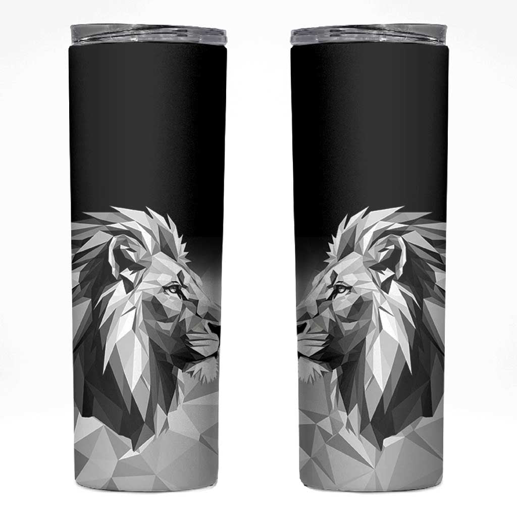Custom Rugby Africa Kenya Skinny Tumbler Black Kenyan 22-23 Motif - African Pride