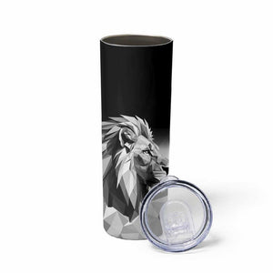 Custom Rugby Africa Kenya Skinny Tumbler Black Kenyan 22-23 Motif - African Pride