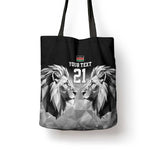 Custom Rugby Africa Kenya Tote Bag Black Kenyan 22-23 Motif