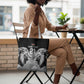 Custom Rugby Africa Kenya Tote Bag Black Kenyan 22-23 Motif