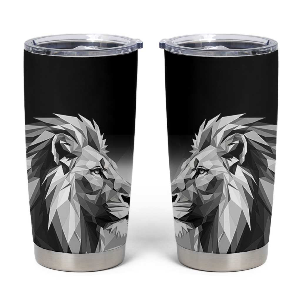 Custom Rugby Africa Kenya Tumbler Cup Black Kenyan 22-23 Motif - African Pride