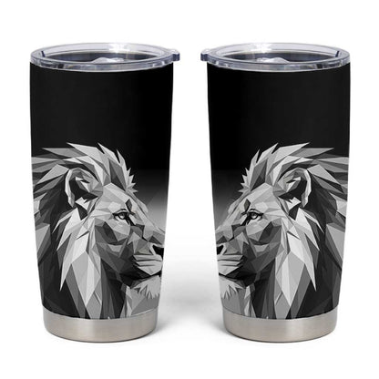 Custom Rugby Africa Kenya Tumbler Cup Black Kenyan 22-23 Motif - African Pride