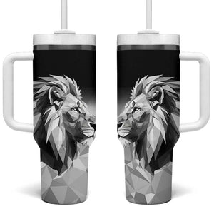 Custom Rugby Africa Kenya Tumbler With Handle Black Kenyan 22-23 Motif - African Pride